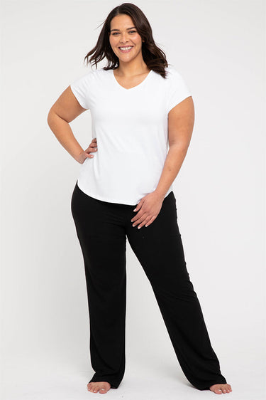 Organic Bamboo Essential Maternity Pants Pants from Bamboo Body maternity store australia